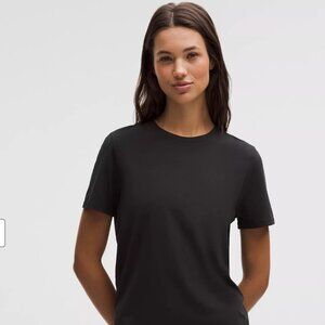 Lululemon Love Crew Tee • Black • Size 2 • Good Used Condition